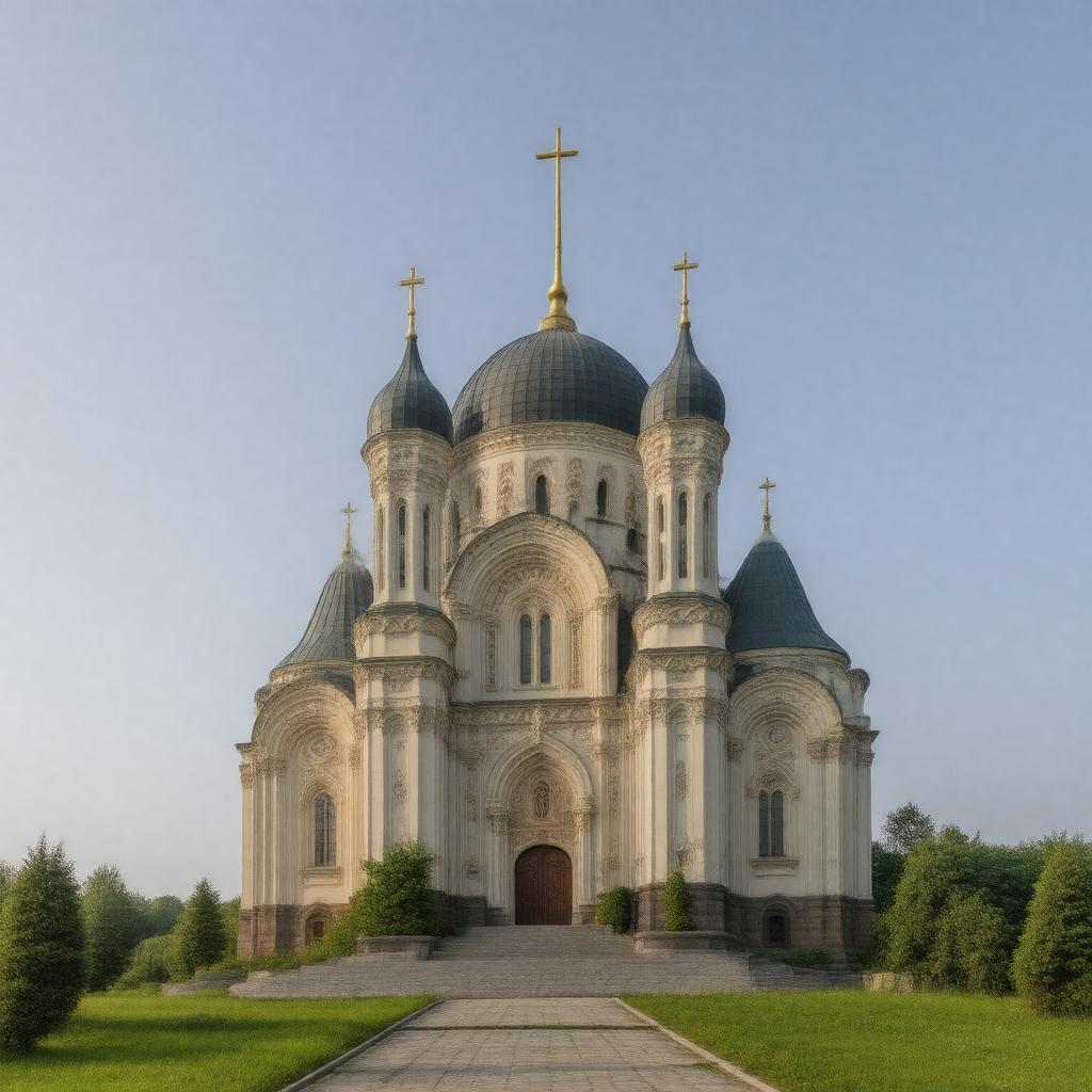 AI-created image of Ukrainian Orthodox Church