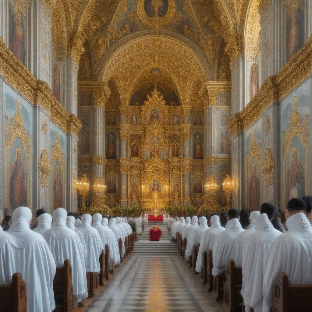 AI-created image of Ukrainian Rite