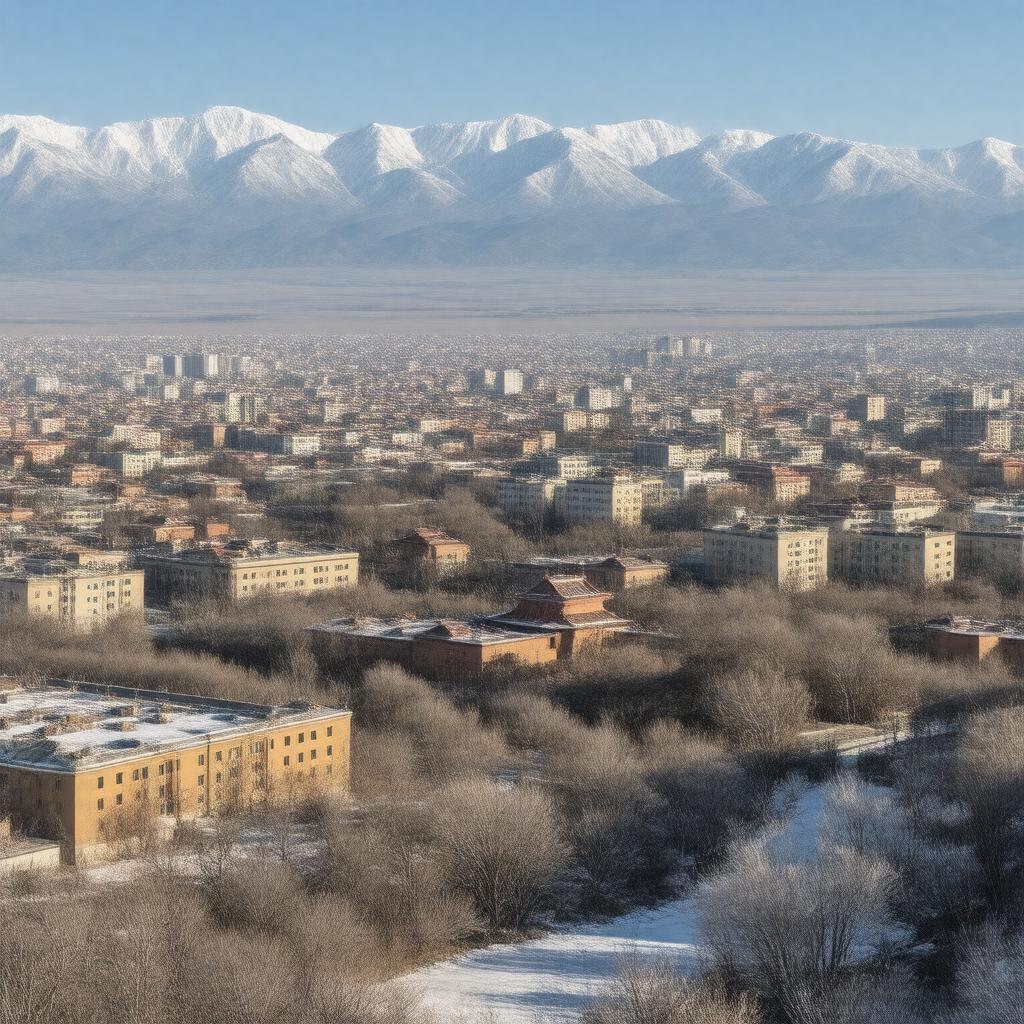 AI-created image of Ulaanbaatar
