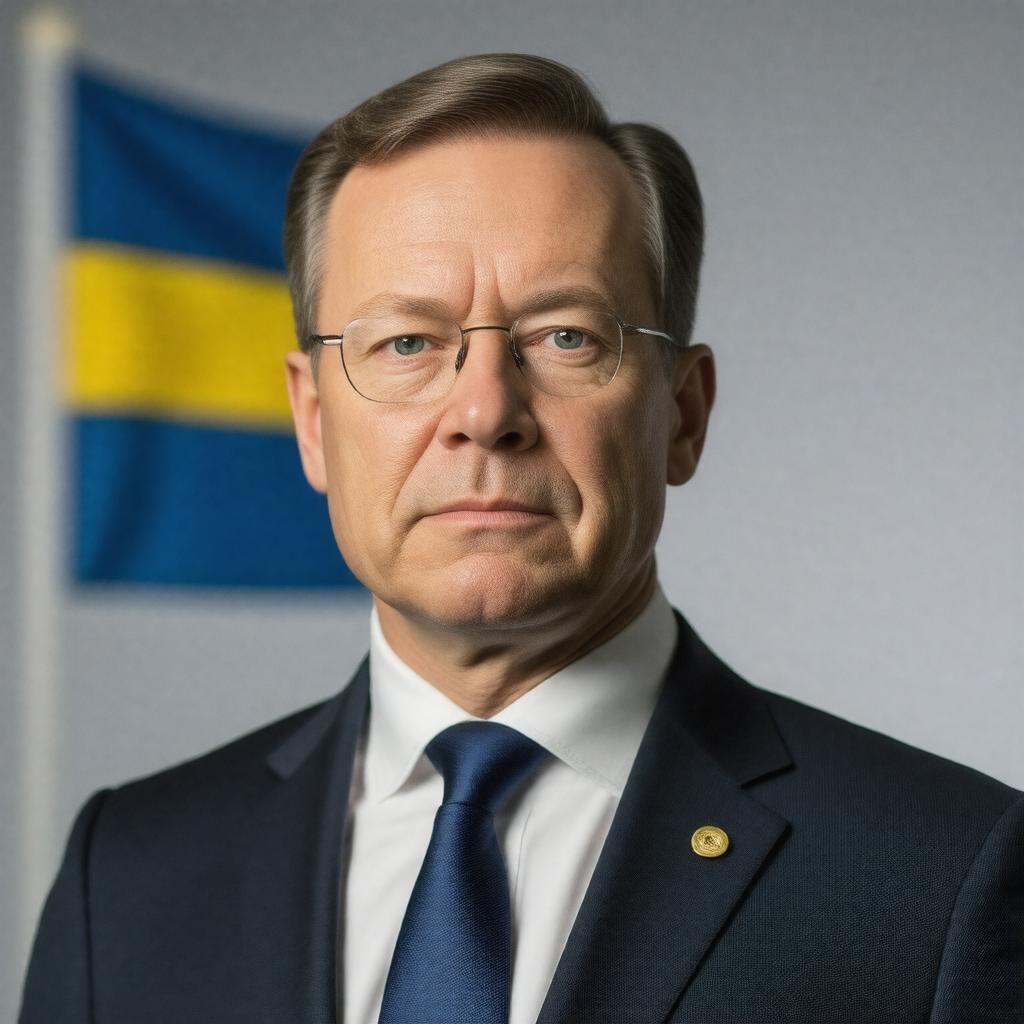 AI-created image of Ulf Kristersson