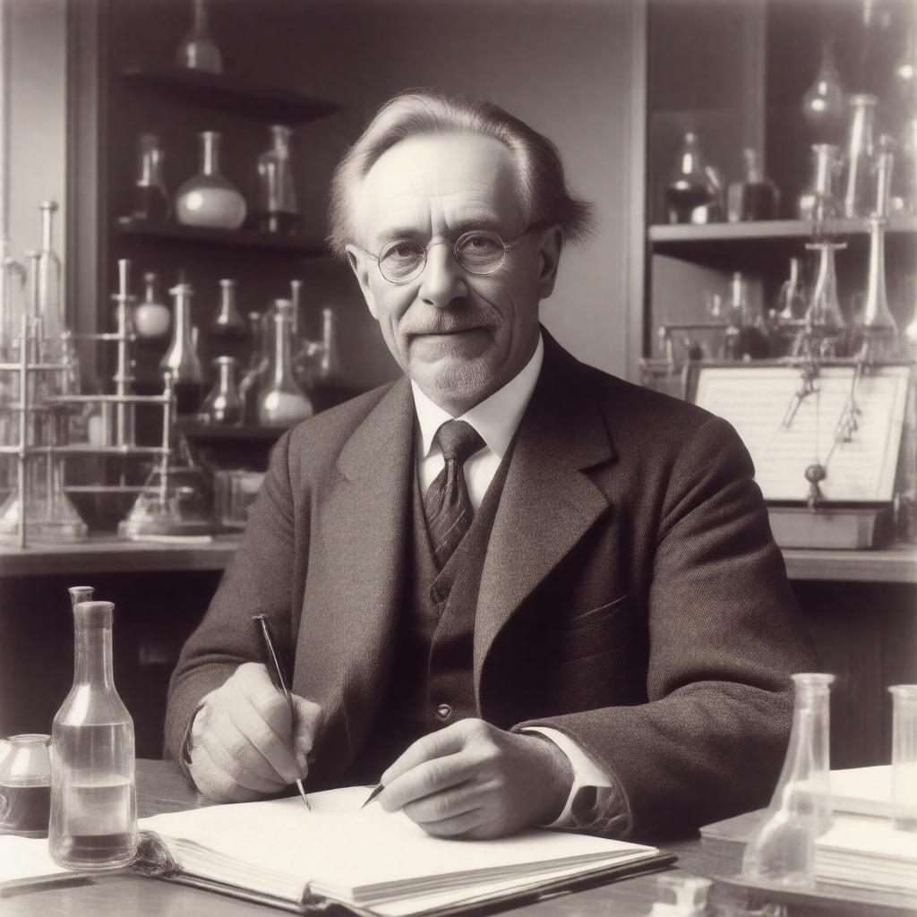 AI-created image of Ulf von Euler