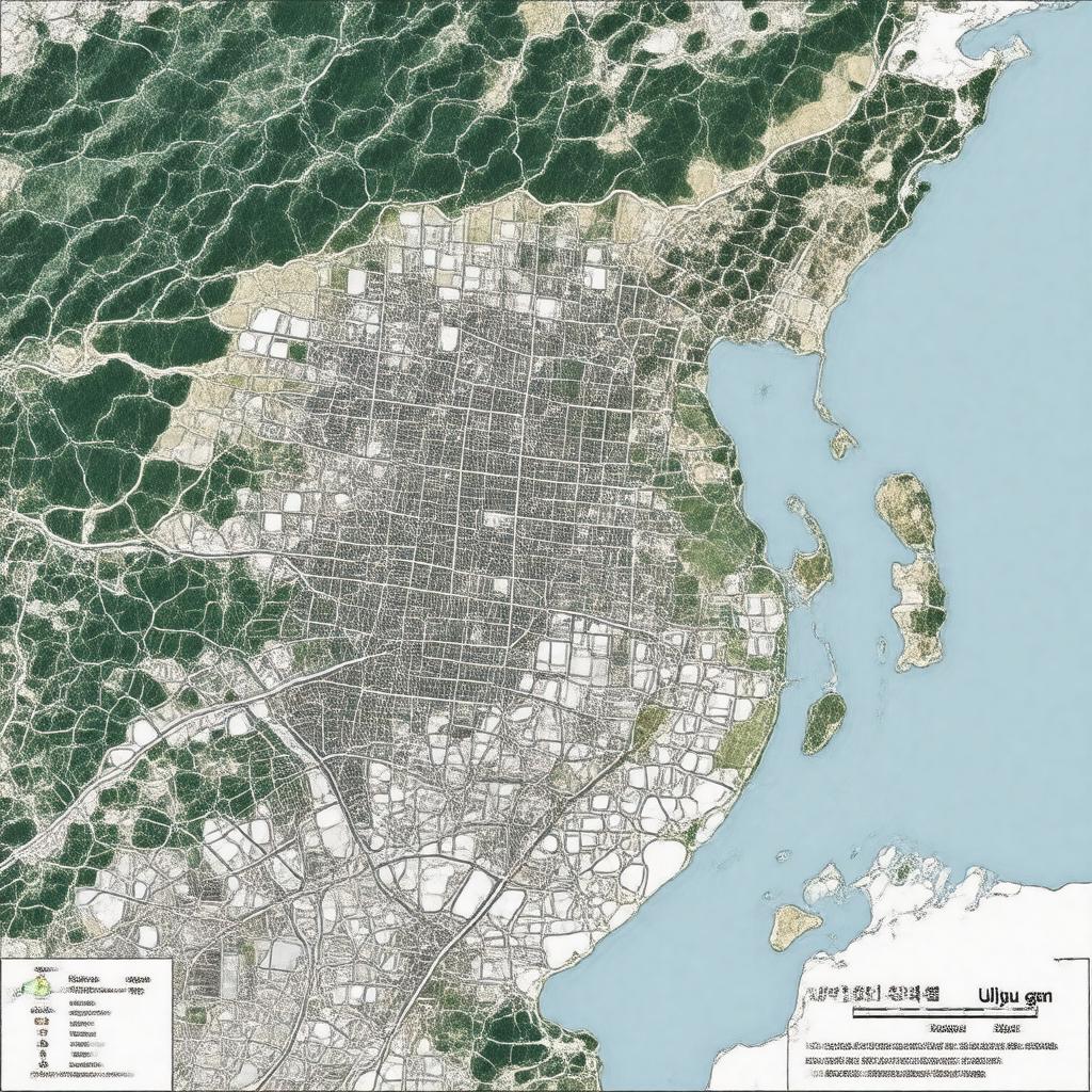 AI-created image of Ulju-gun