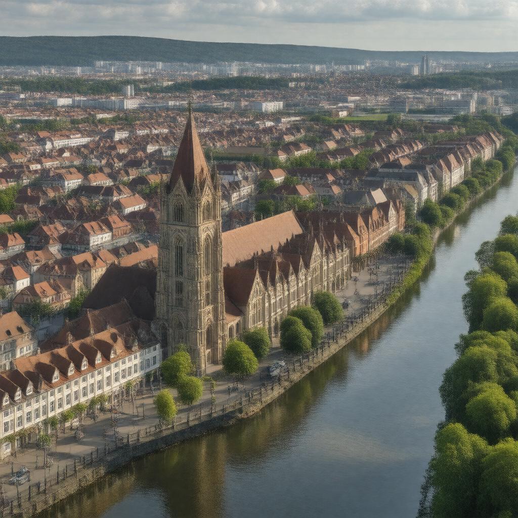 AI-created image of Ulm