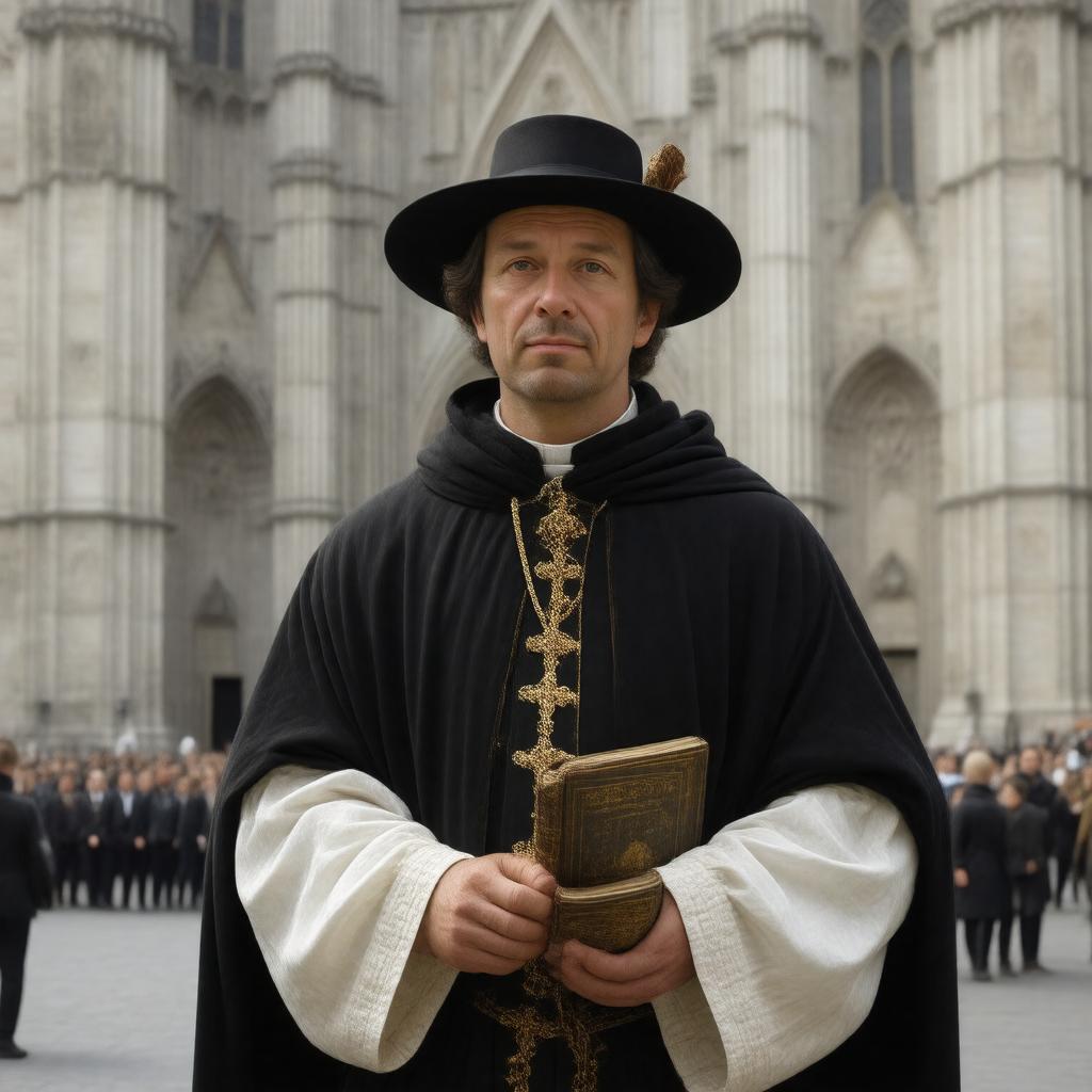 AI-created image of Ulrich Zwingli