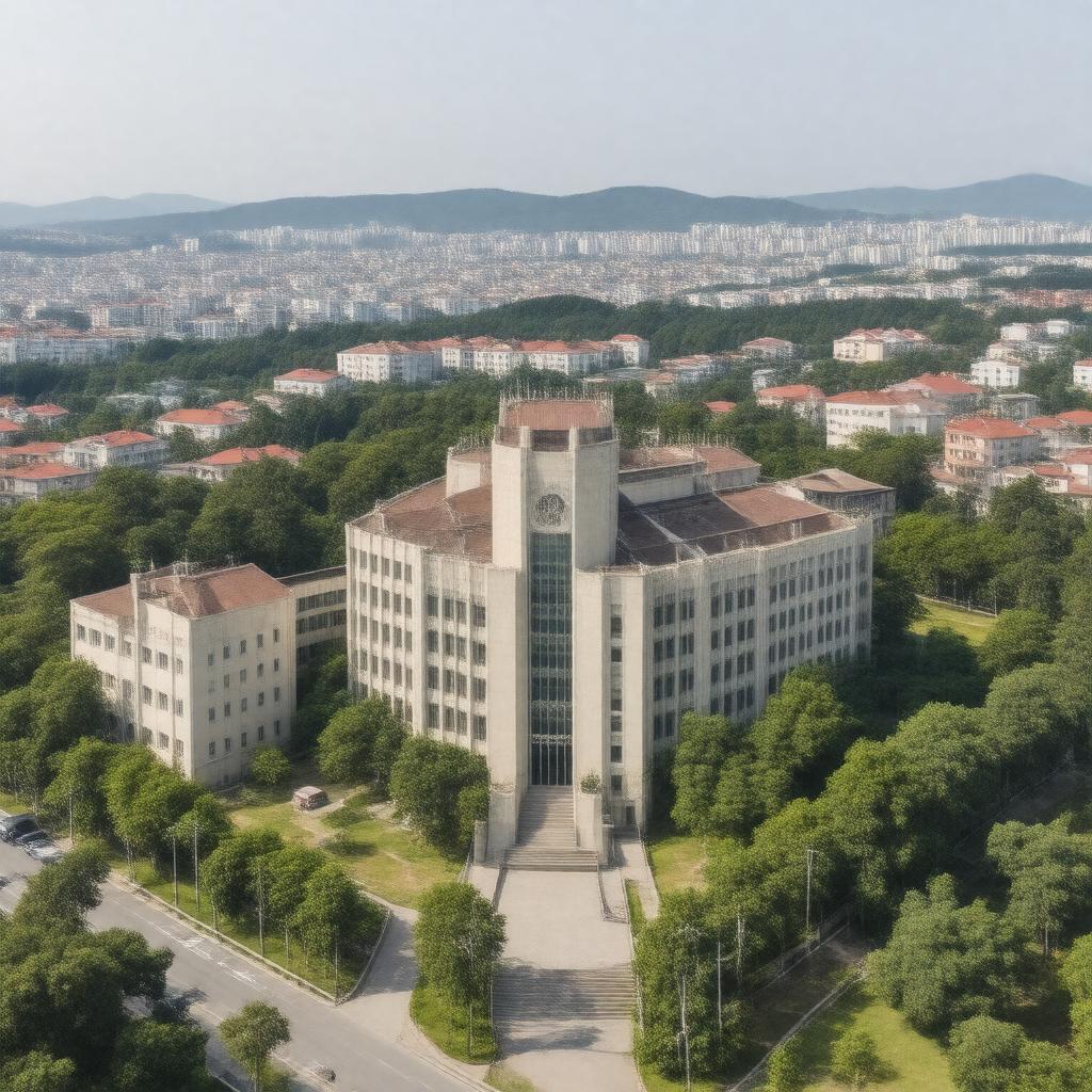 Click to view larger image AI-created image of Ulsan College