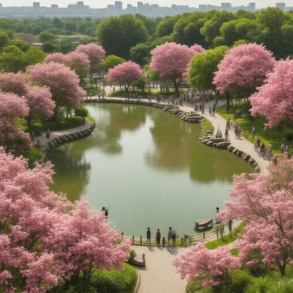 AI-created image of Ulsan Grand Park