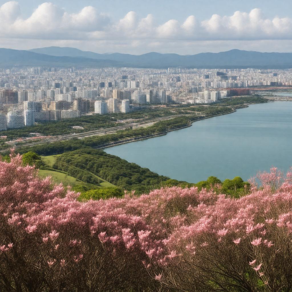 AI-created image of Ulsan Metropolitan City