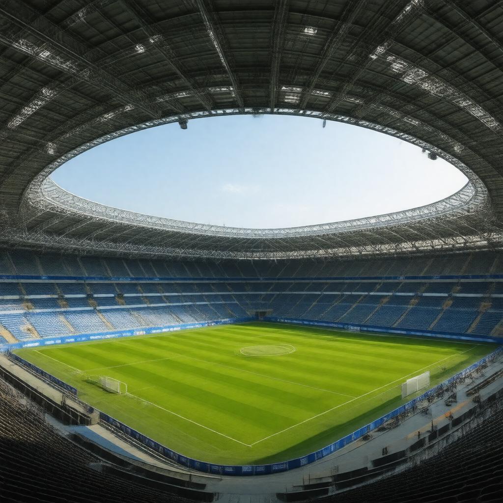 AI-created image of Ulsan Munsu Football Stadium