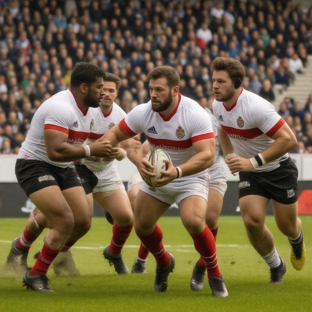 AI-created image of Ulster Rugby