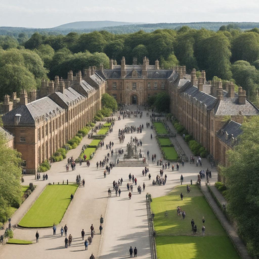 AI-created image of Ulster University