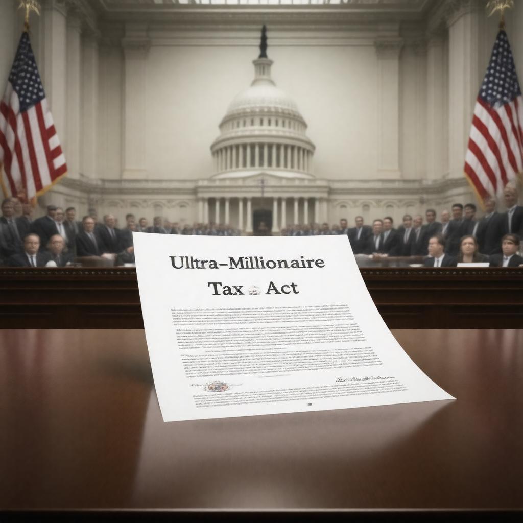 AI-created image of Ultra-Millionaire Tax Act