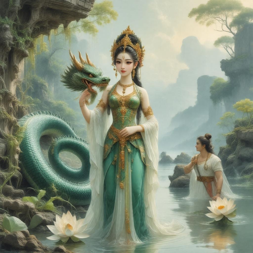 AI-created image of Ulupi