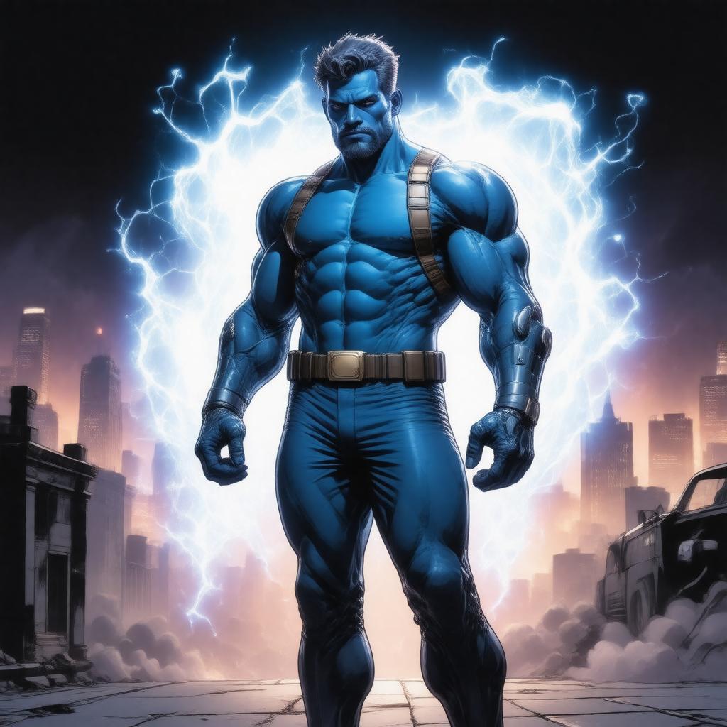 AI-created image of Ulysses Klaue