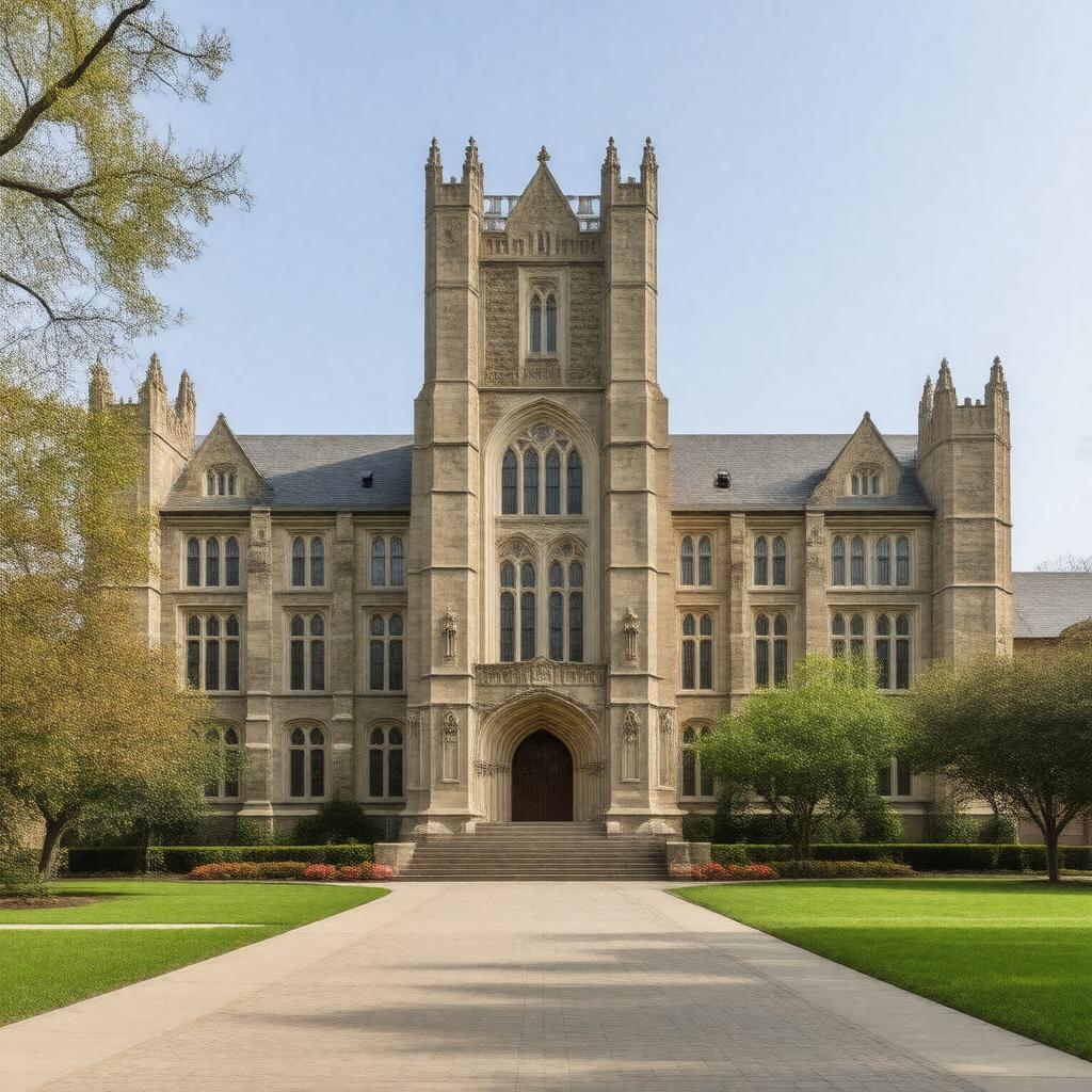 AI-created image of Umrath Hall