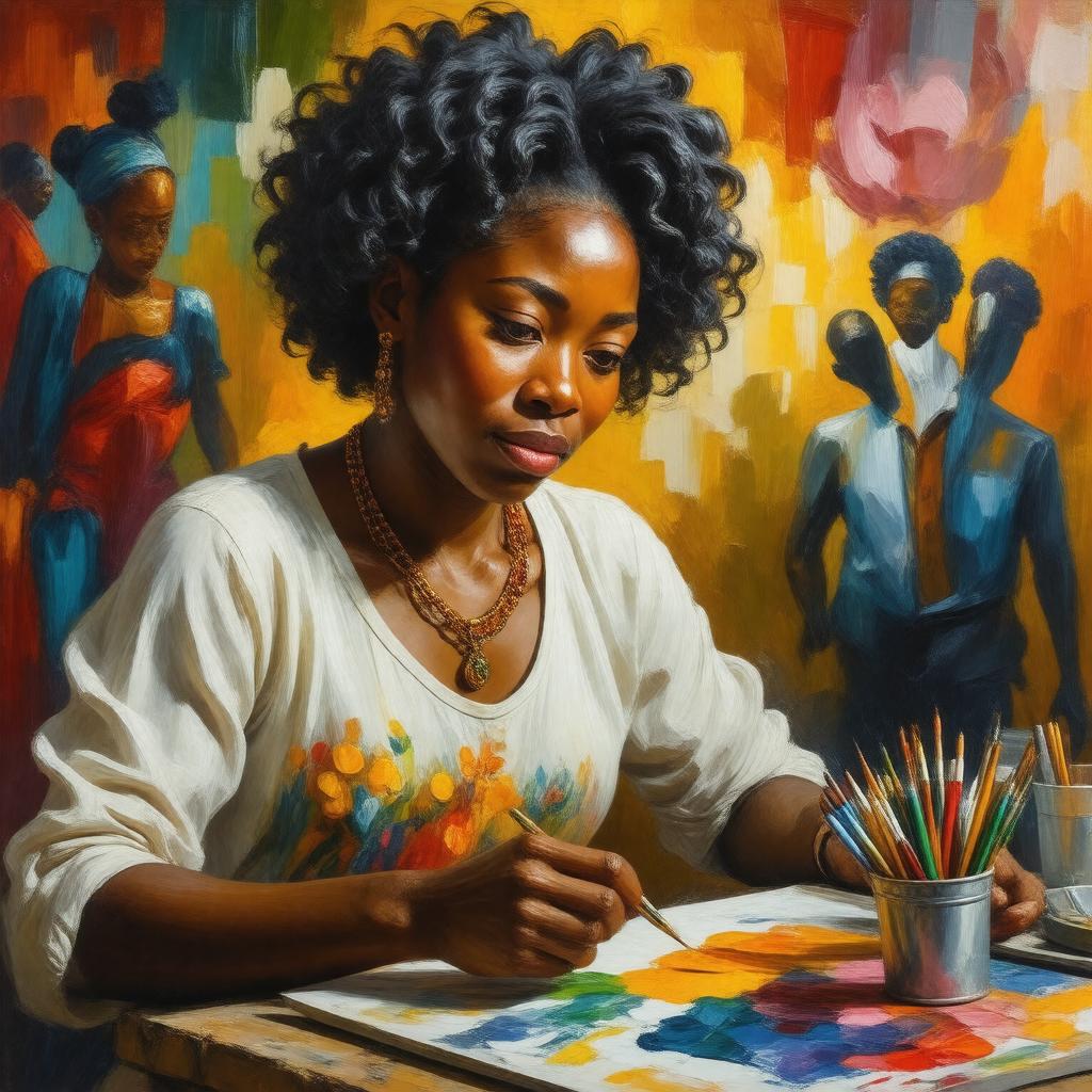 AI-created image of Una Hyde