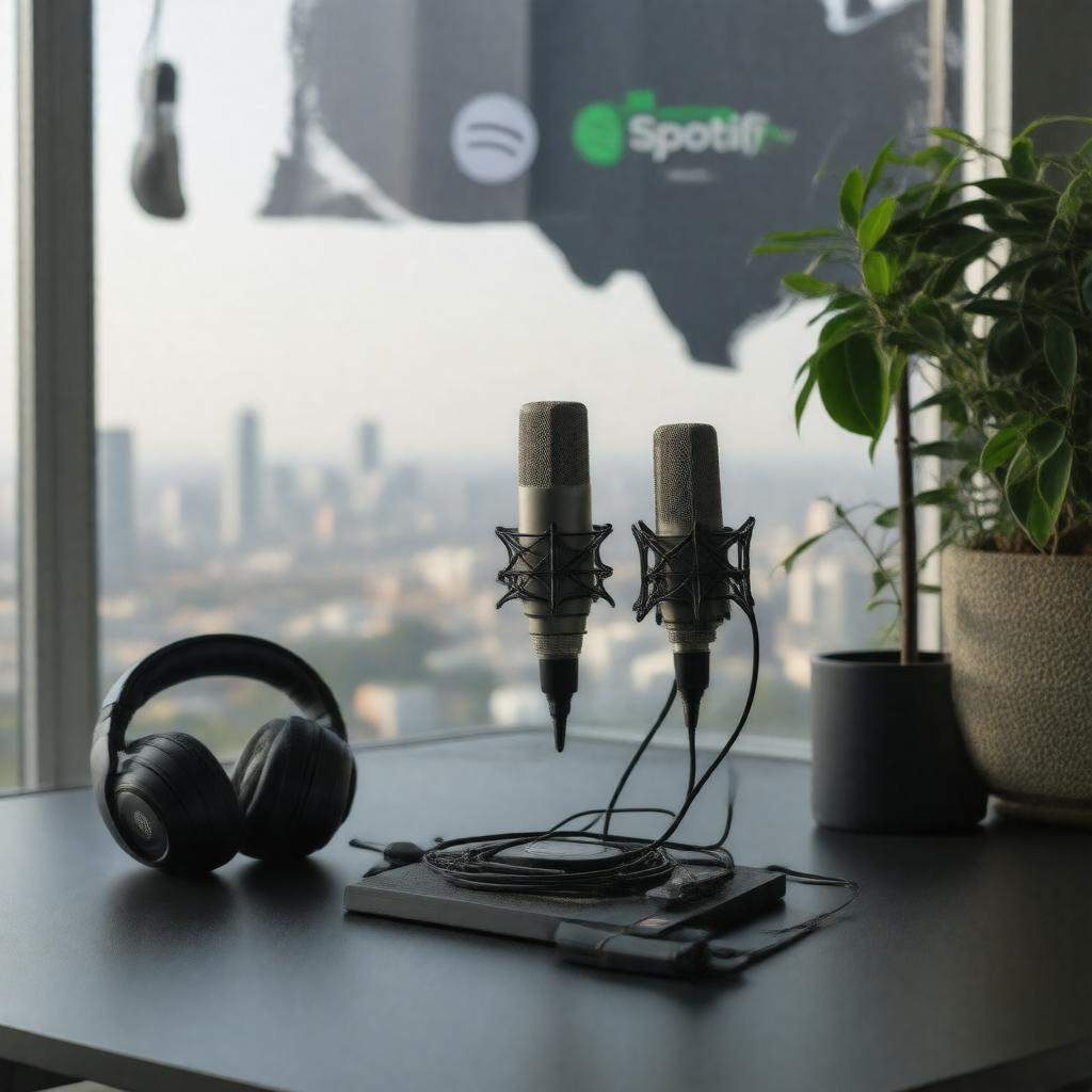 Click to view larger image AI-created image of Unbothered podcast