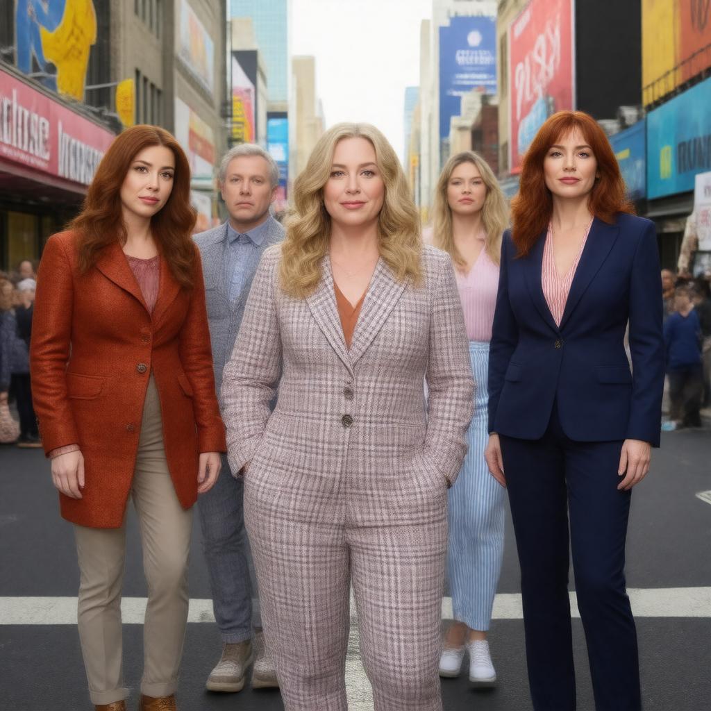 AI-created image of Unbreakable Kimmy Schmidt