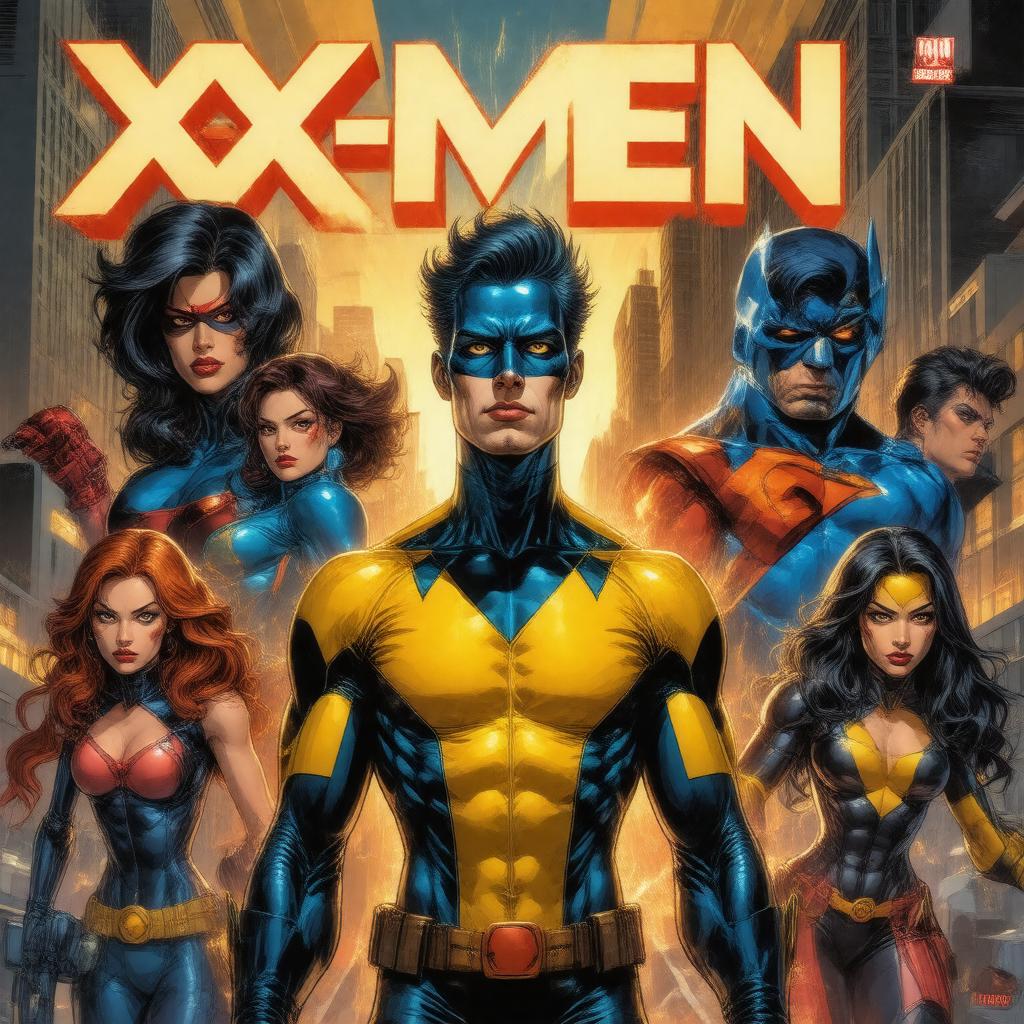 AI-created image of Uncanny X-Men