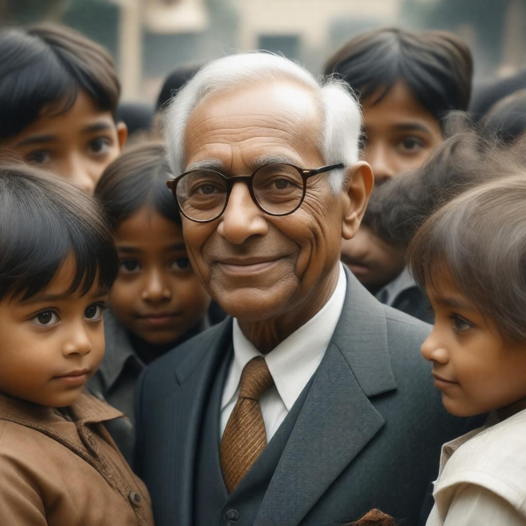 Click to view larger image AI-created image of Uncle Nehru