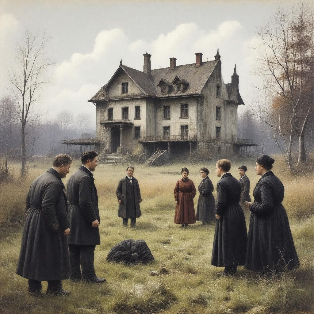 Click to view larger image AI-created image of Uncle Vanya