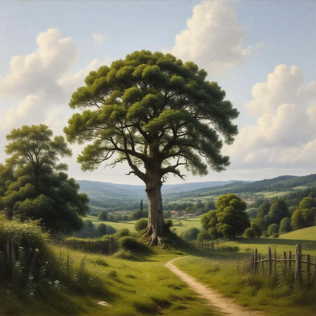 AI-created image of Under the Greenwood Tree