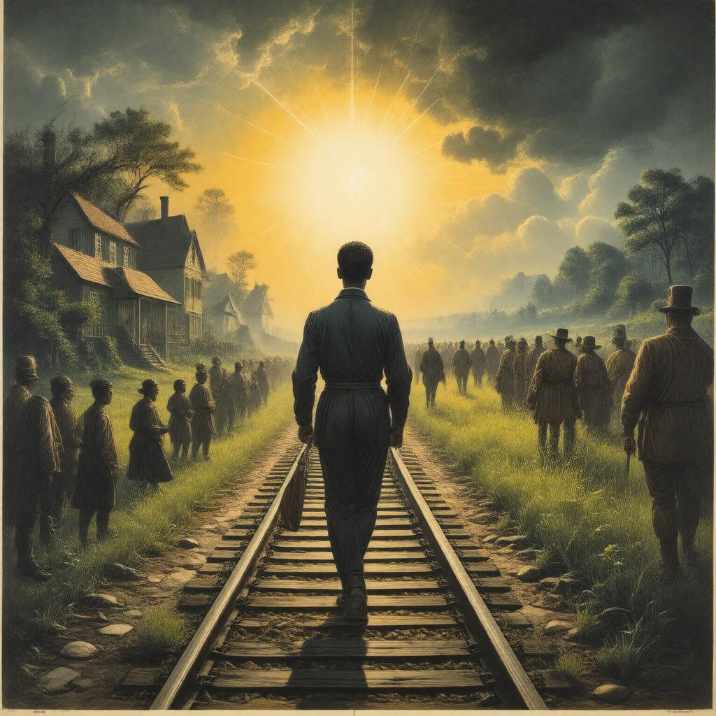 AI-created image of Underground Railroad