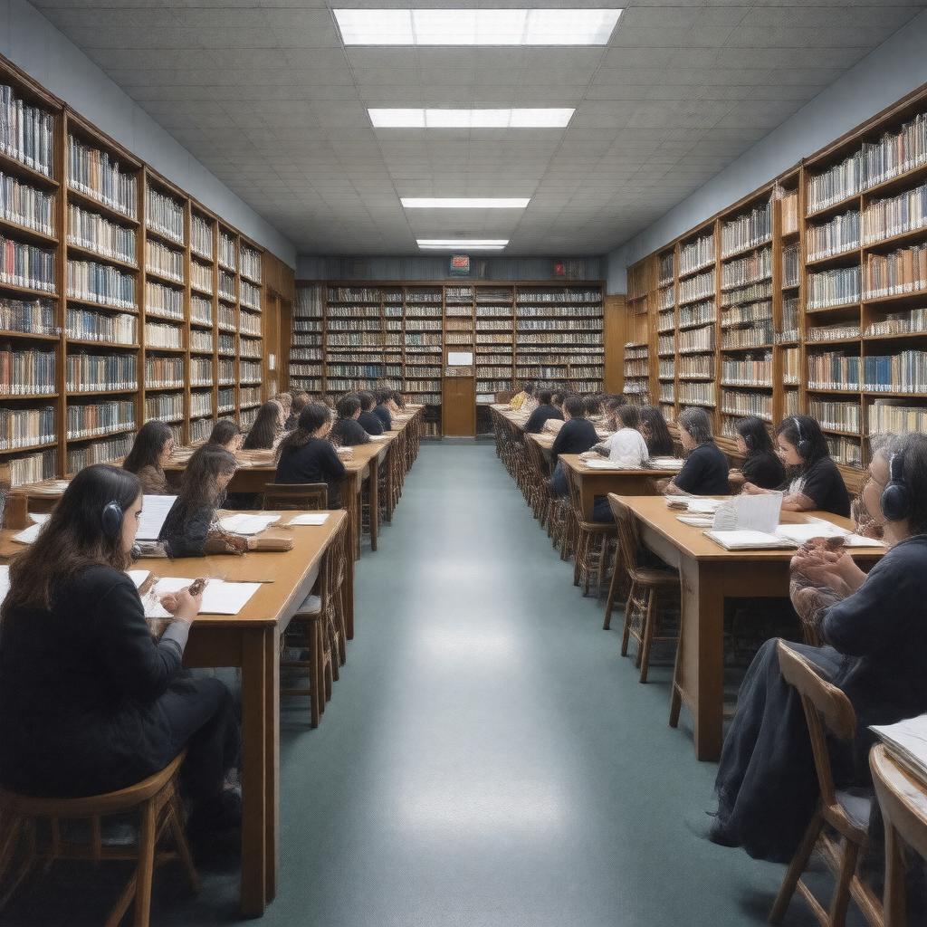 AI-created image of Underhill Music & Dance Library