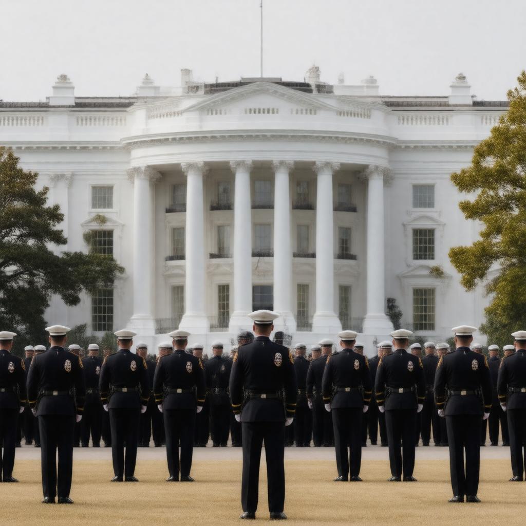 AI-created image of Uniformed Division