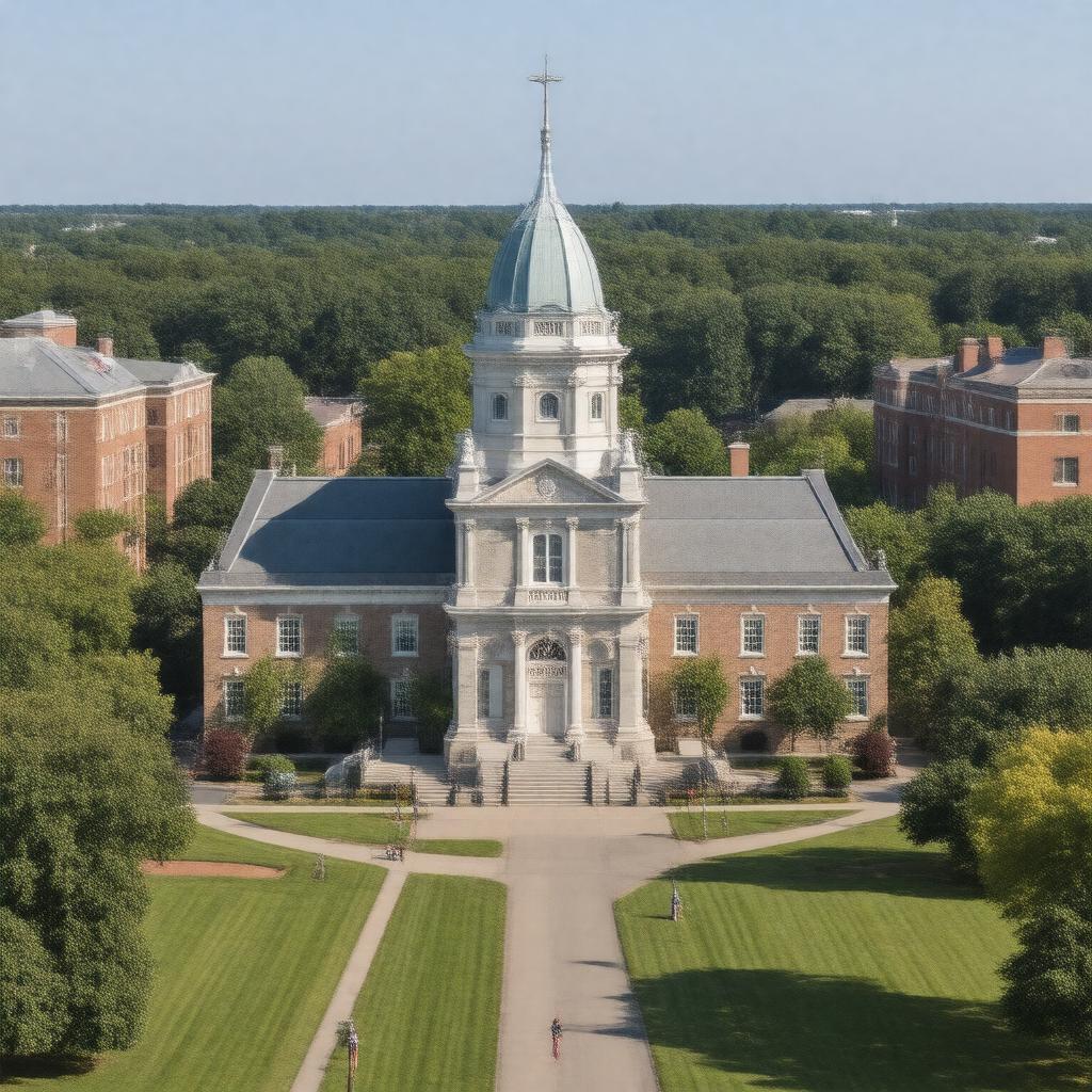 AI-created image of Union College (New York)