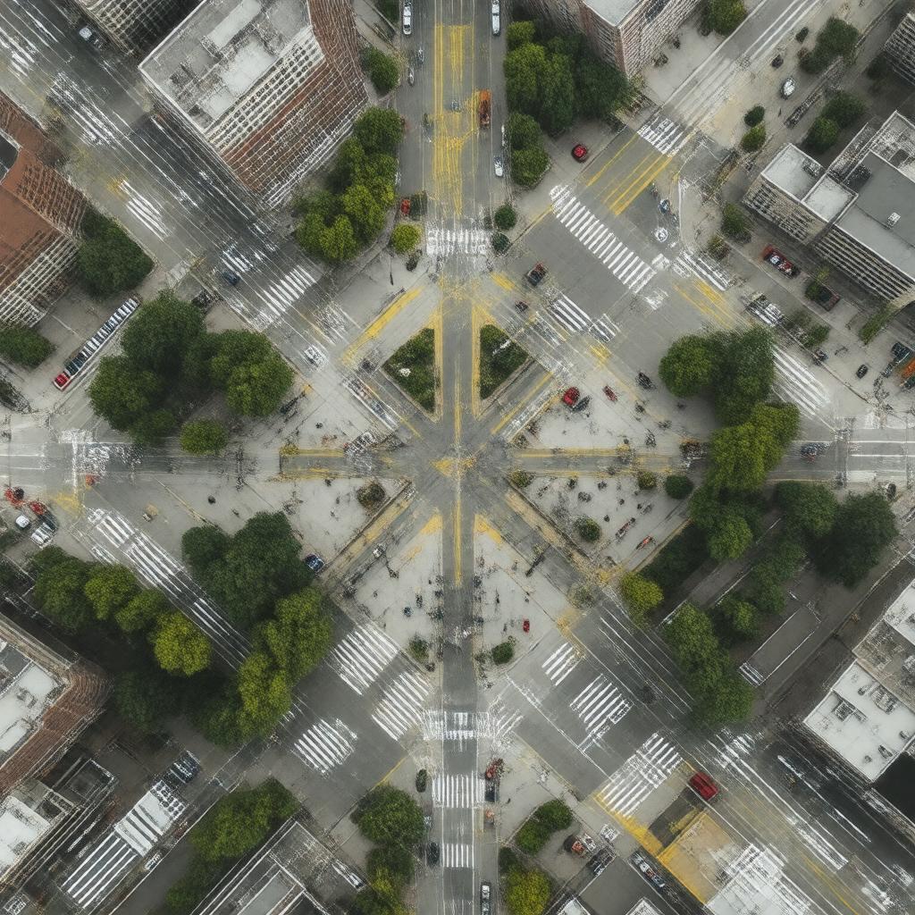 AI-created image of Union Corners