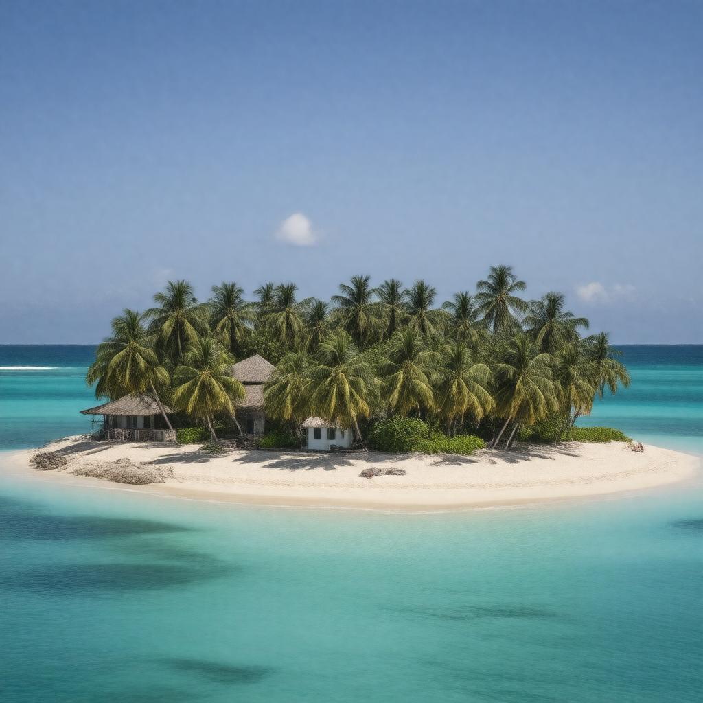 AI-created image of Union Island