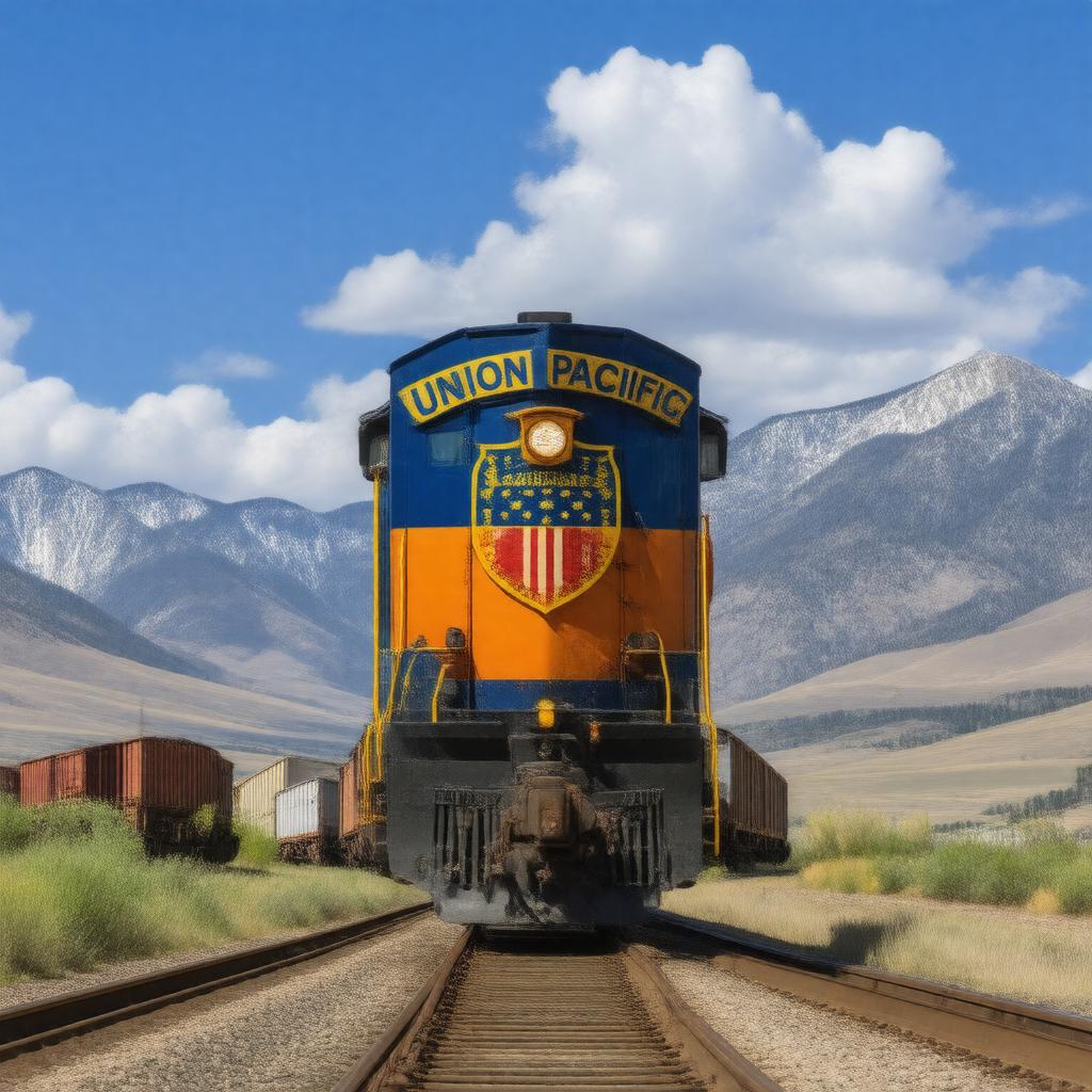 AI-created image of Union Pacific