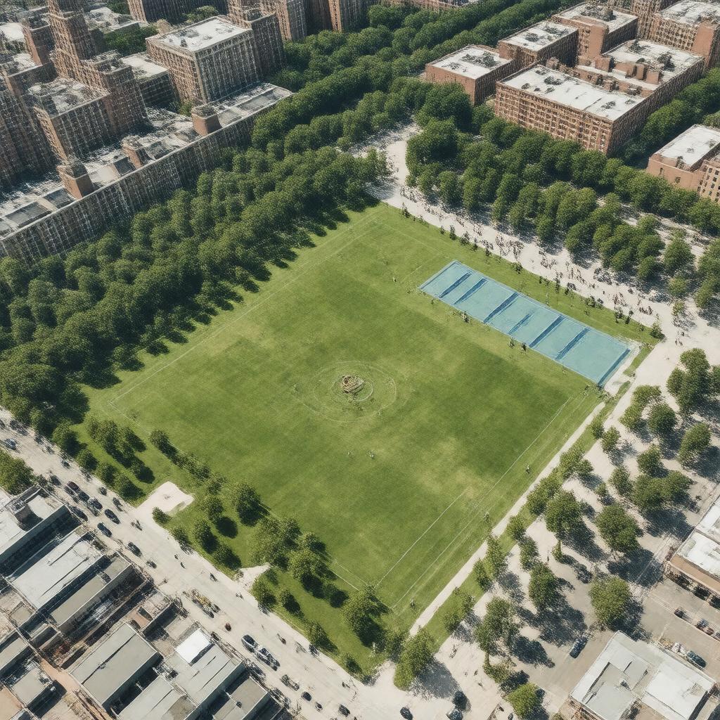 AI-created image of Union Park