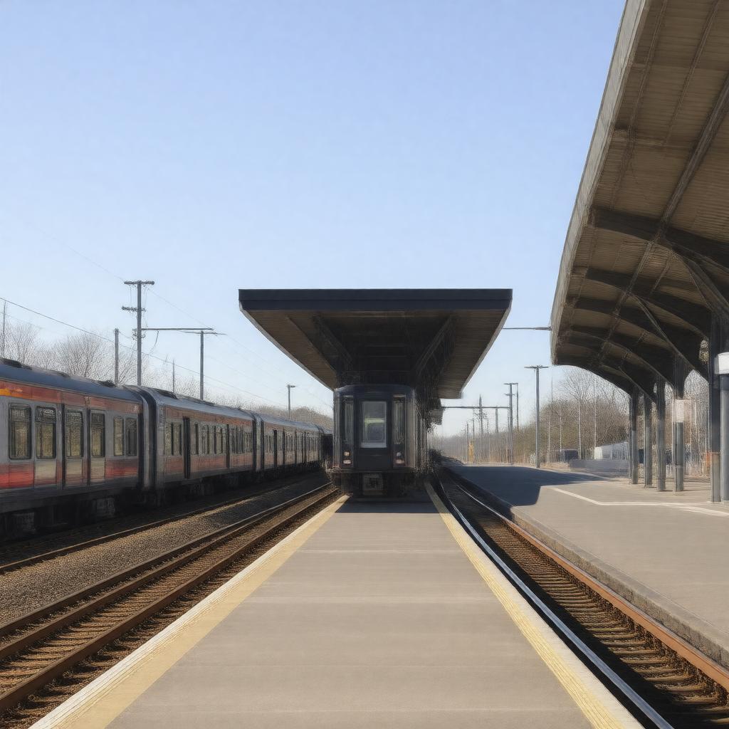 AI-created image of Union Station (Raleigh)