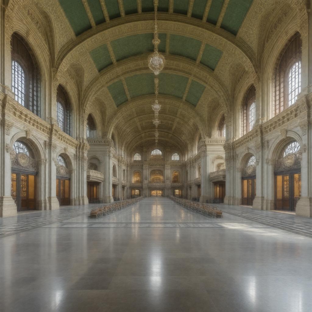 Click to view larger image AI-created image of Union Station (St. Louis)
