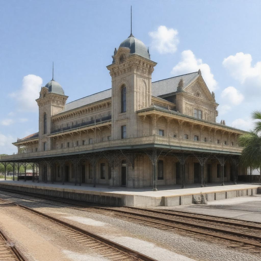AI-created image of Union Station (Tampa)