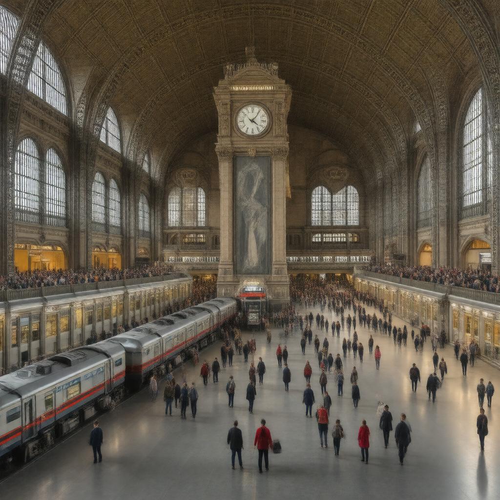 AI-created image of Union Station (US)