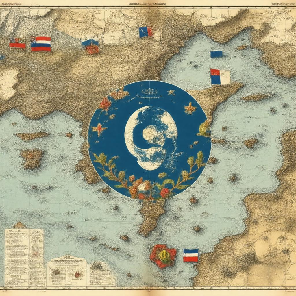 AI-created image of Union for the Mediterranean