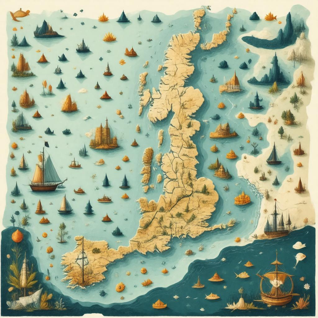 AI-created image of Union of the Baltic Cities