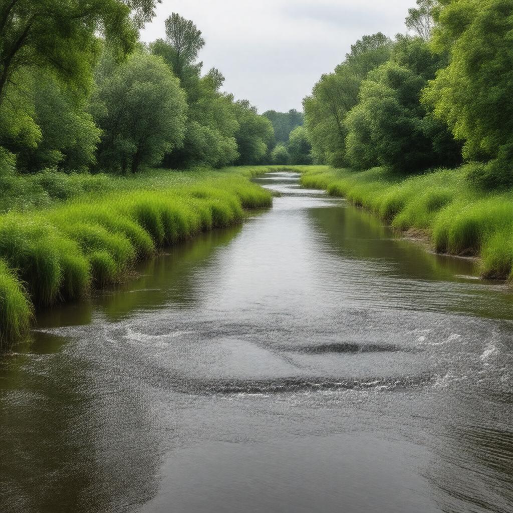 AI-created image of Unionville Brook