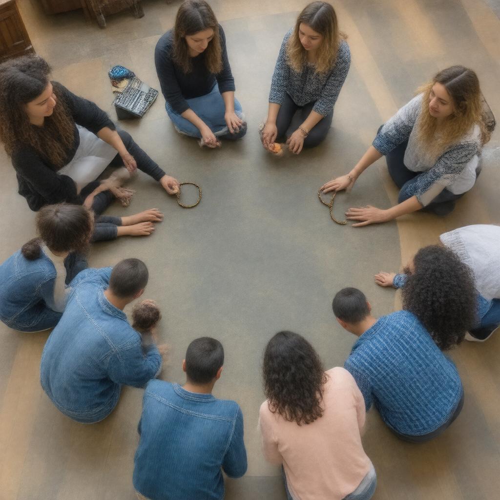 AI-created image of Unitarian Universalist Association of Small Group Ministry Network