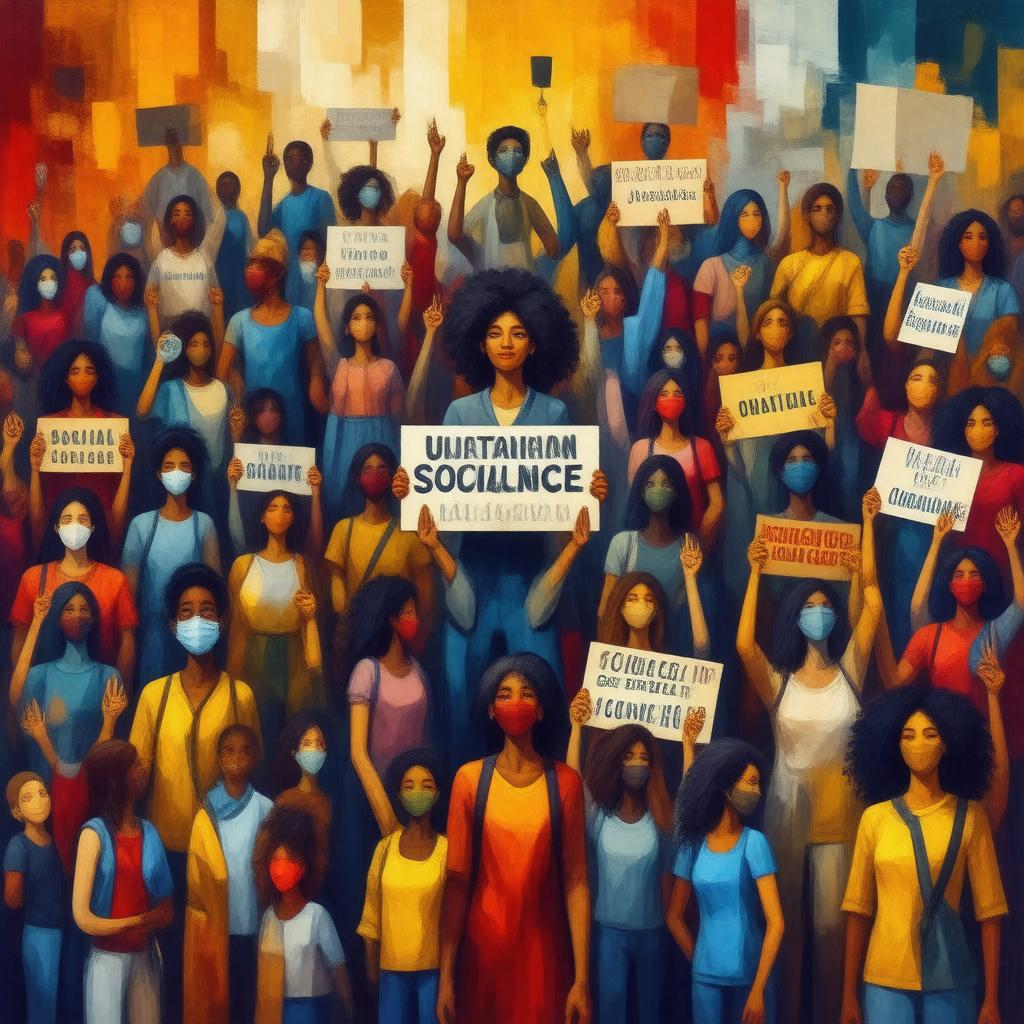 Click to view larger image AI-created image of Unitarian Universalist Association of Social Change