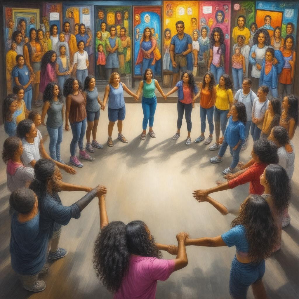 Click to view larger image AI-created image of Unitarian Universalist Association of Social Justice Education