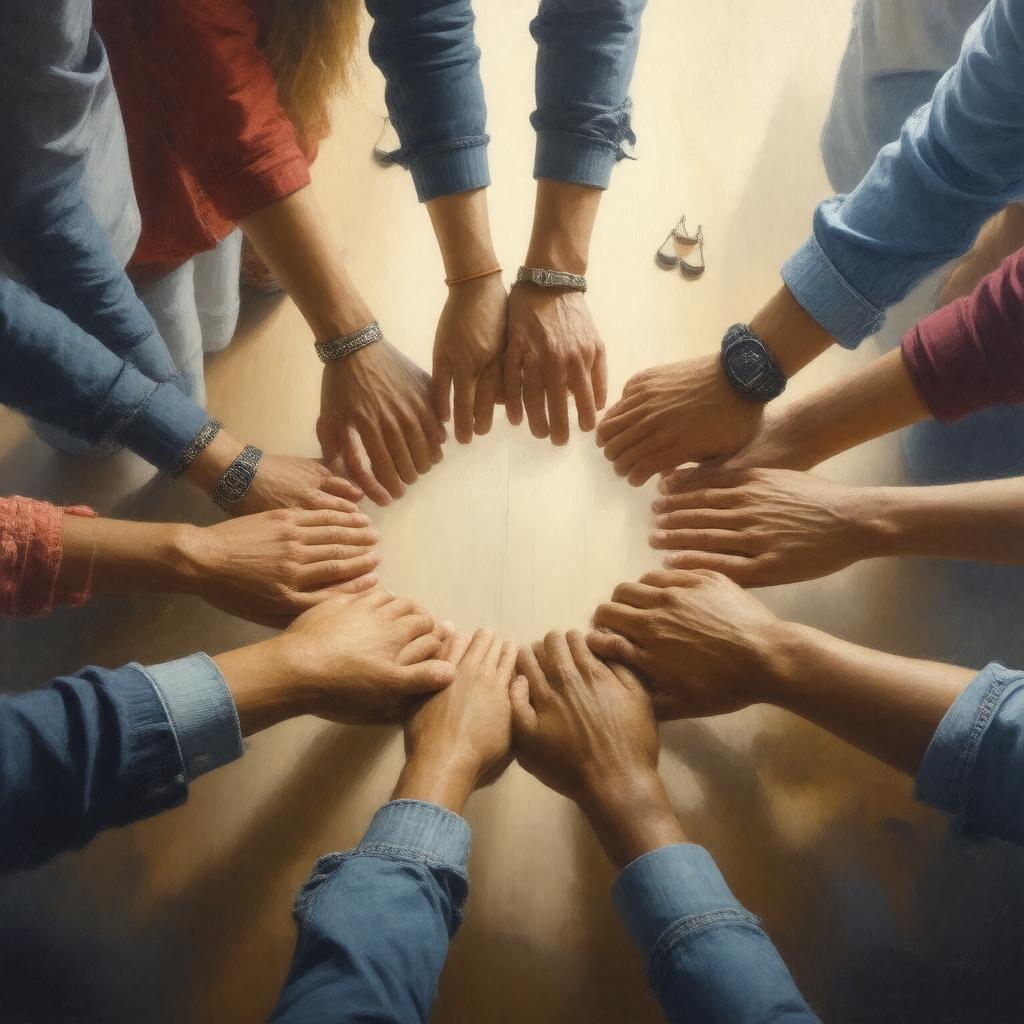 Click to view larger image AI-created image of Unitarian Universalist Association of Social Justice Guidelines