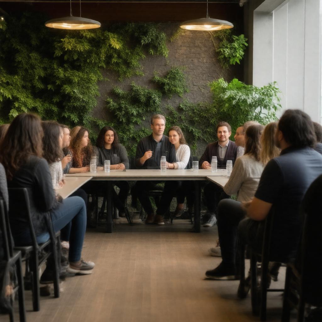 AI-created image of Unitarian Universalist Association of Social Justice Panels