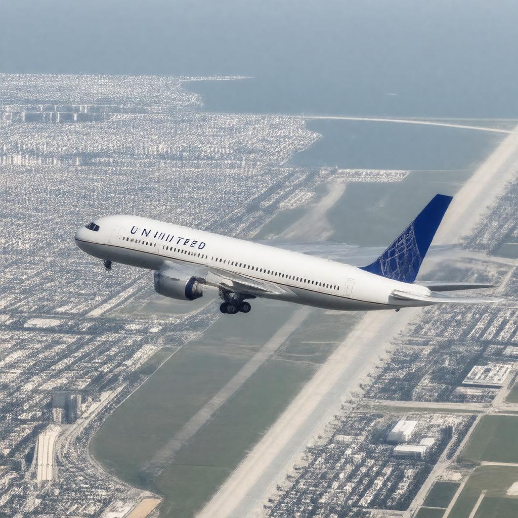 AI-created image of United Air Lines