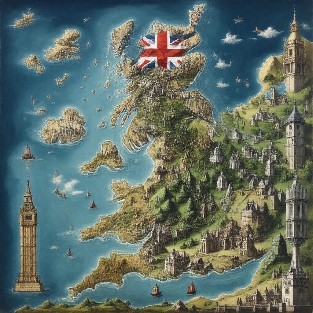 Click to view larger image AI-created image of United Kingdom of Great Britain and Northern Ireland