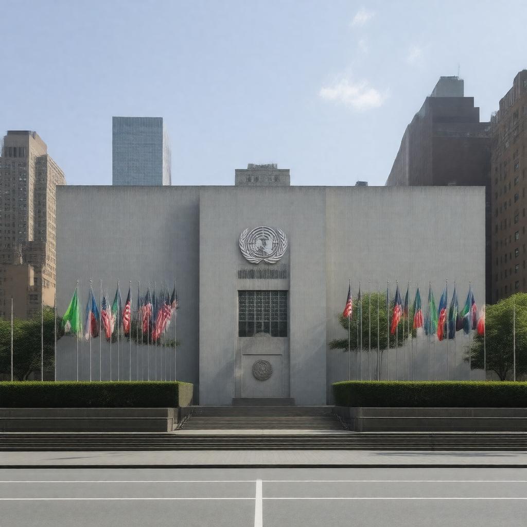 AI-created image of United Nations