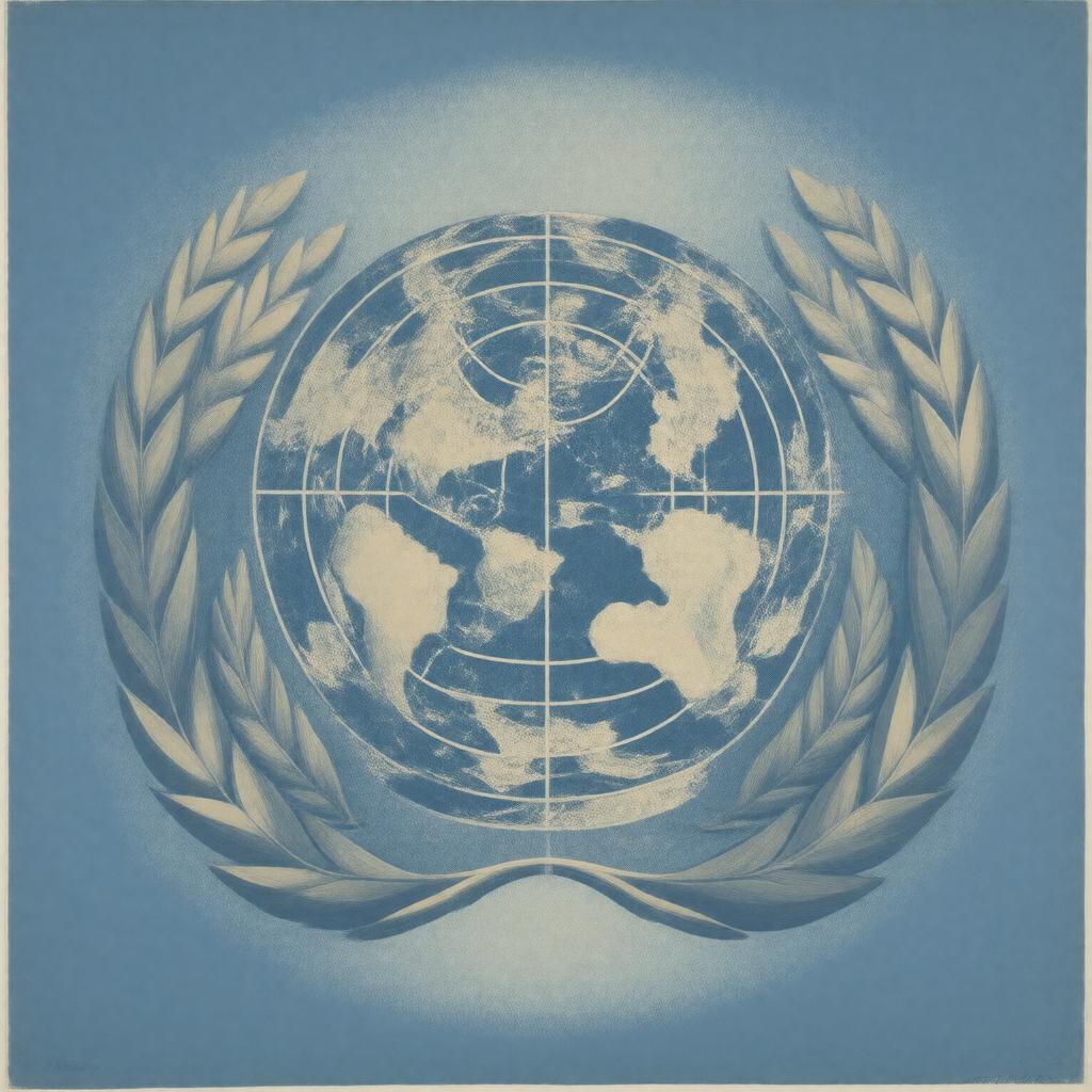 Click to view larger image AI-created image of United Nations Commission on Human Rights