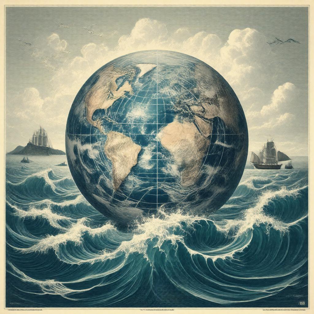 Click to view larger image AI-created image of United Nations Convention on the Law of the Sea